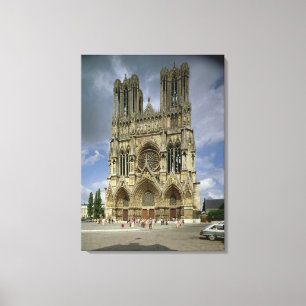 Toile Vue de la façade occidentale
