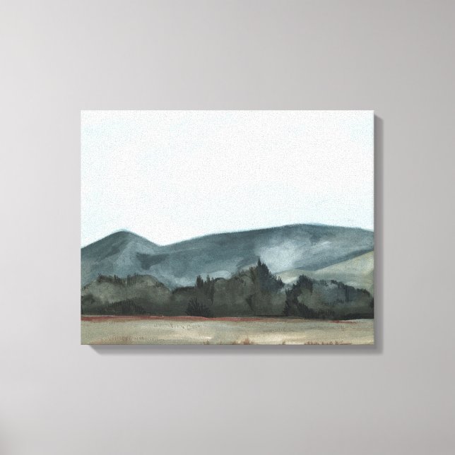 Toile Vue de la ferme (Recto)