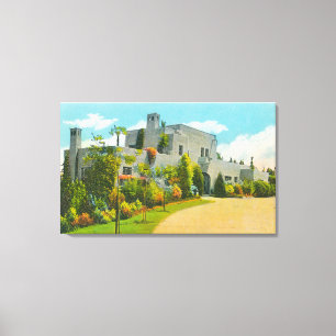 Toile Vue de la maison de Hoover, campus de Stanford U