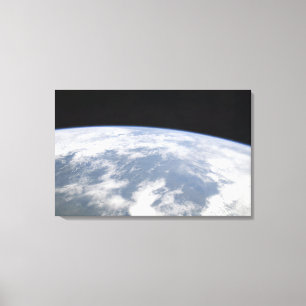 Toile Vue de la planète Terre depuis l'espace