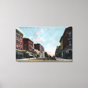 Toile Vue de la rue Granville