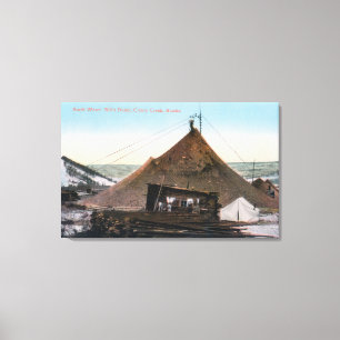 Toile Vue de l'effondrement du projet de loi sur l'eau d