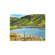 Vue de l'île de Skye Valley