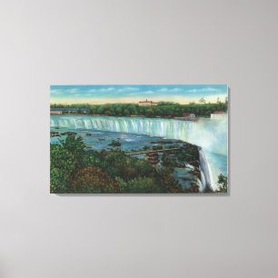 Toile Vue de point de terrapin des automnes canadiens