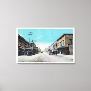 Toile Vue de quatrième rue San Rafael, CA