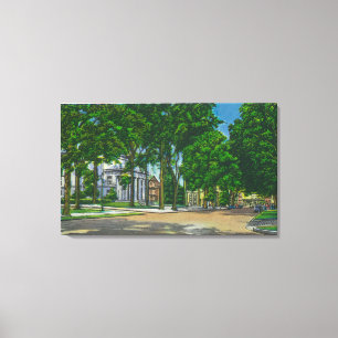 Toile Vue de rue de Washington