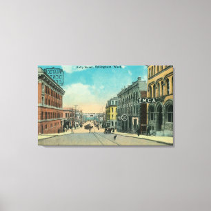 Toile Vue de rue YMCABellingham, WA de houx