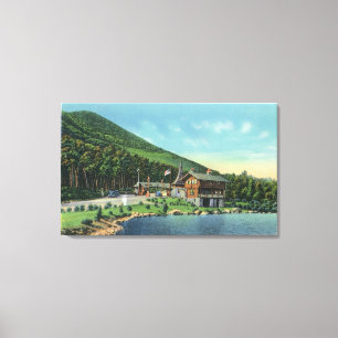 Toile Vue de Stevens de lac de la Chambre de péage