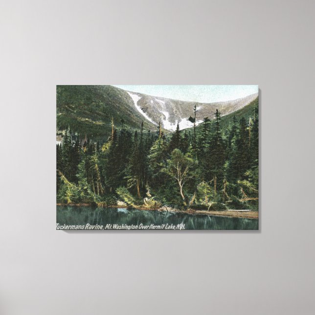 Toile Vue de Tuckermans Ravine, Mt Washington (Recto)