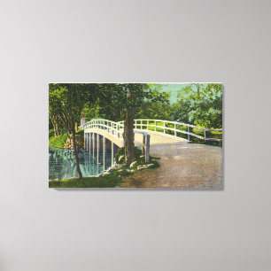 Toile Vue de vieux pont du nord