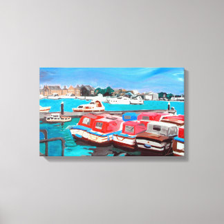 Toile Vue des Broads