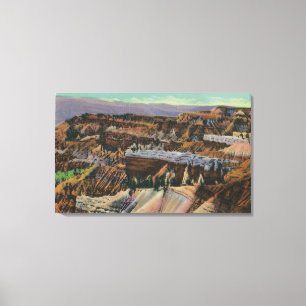 Toile Vue des coupures de cèdre