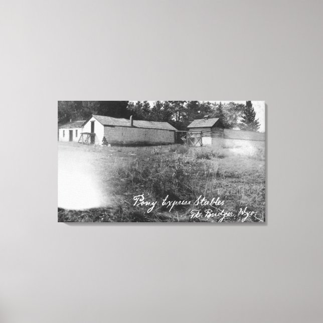 Toile Vue des tables d'Express de Pony (Recto)