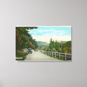 Toile Vue d'état Hwy vers Warrensburg