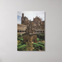Vue du cloître mudéjar