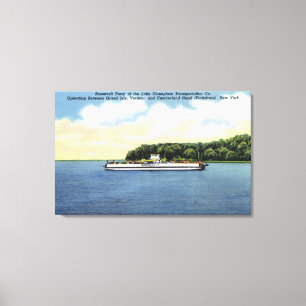 Toile Vue du ferry de Roosevelt