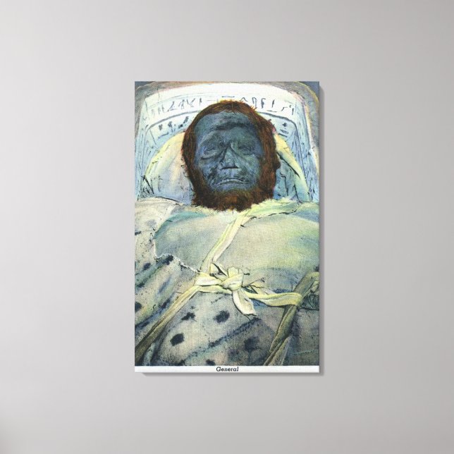 Toile Vue du général Ossipumphnoferu Mummy (Recto)