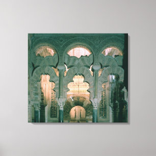 Toile Vue du maqsura et du mihrab