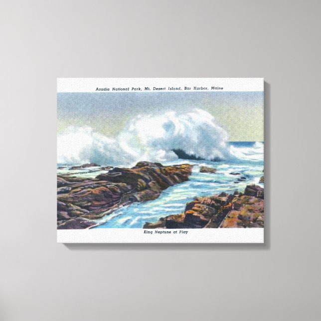 Toile Vue du Surf (Recto)