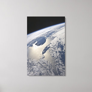 Toile Vue en haute oblique sur la péninsule de Gaspe