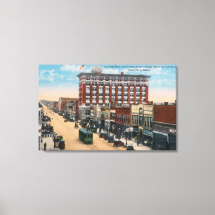 Toile Vue Est de Central AvenueGreat Falls, MT