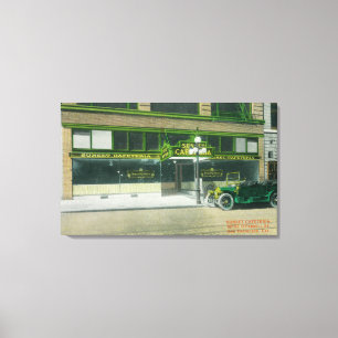 Toile Vue extérieure de la cafétéria Sunset