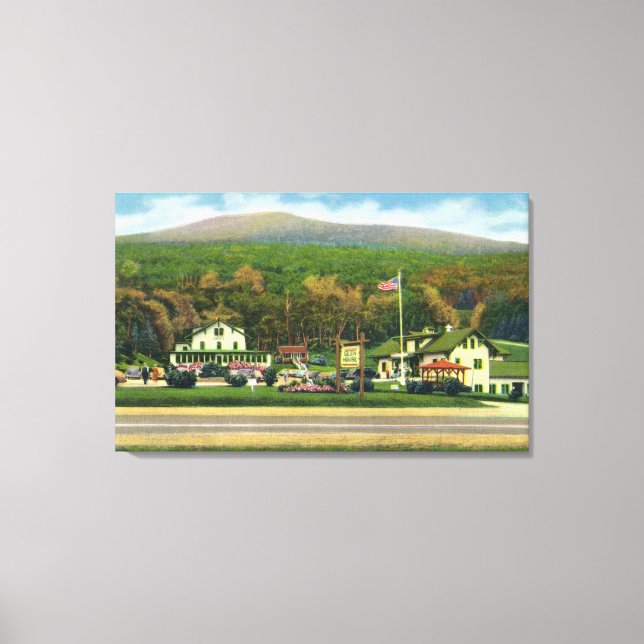 Toile Vue extérieure de la Maison de Glen (Recto)