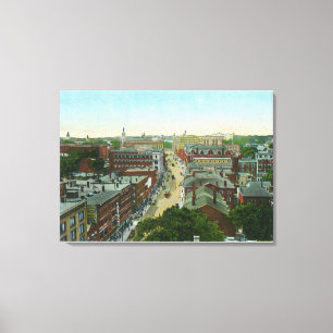 Toile Vue extérieure de la maison de Longfellow