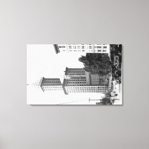 Toile Vue extérieure de la tour de Smith