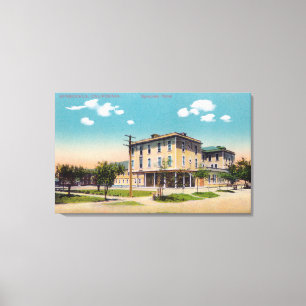 Toile Vue extérieure de l'hôtel Spreckels