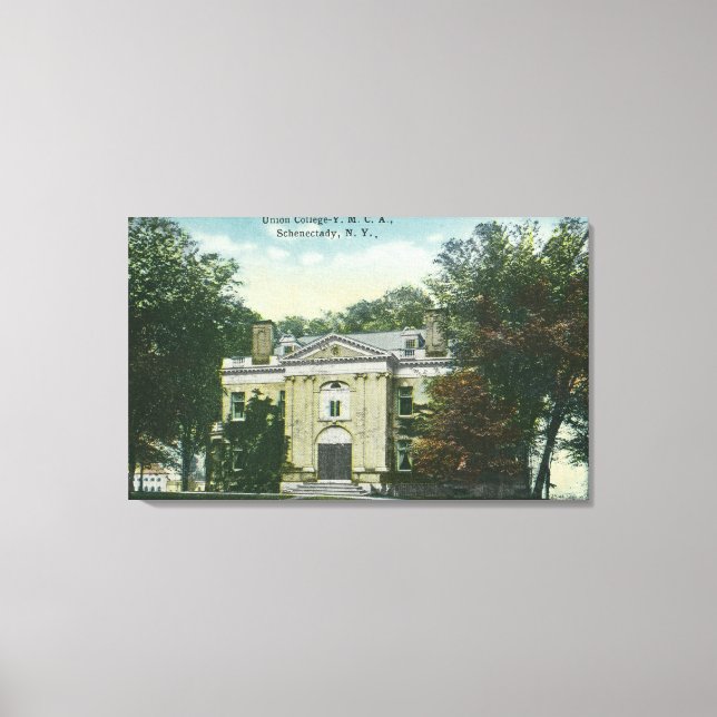 Toile Vue extérieure de Union College YMCA (Recto)