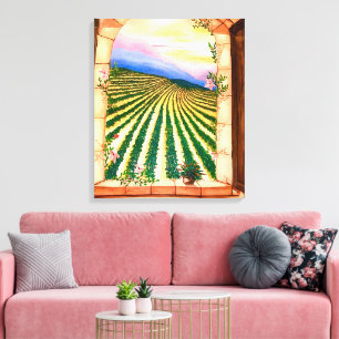 Toile Vue fenêtre