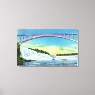 Toile Vue générale des automnes et de l'arc-en-ciel