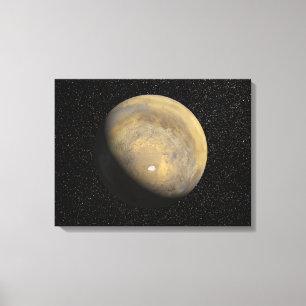 Toile Vue globale de Mars
