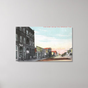 Toile Vue occidentale de StreetKennewick principal, WA