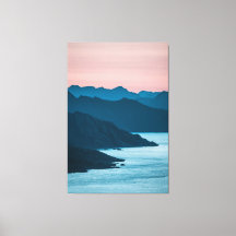 Vue paysage de Norvège Lofoten