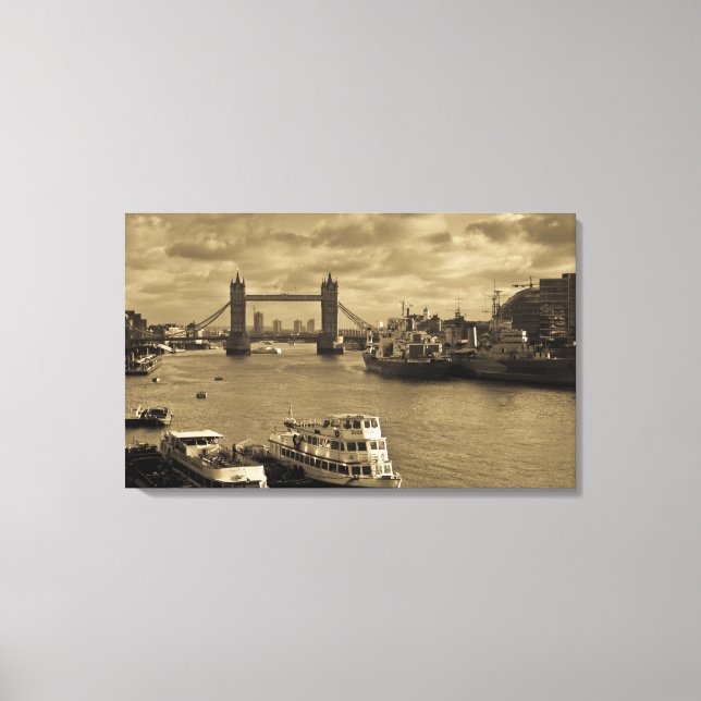 Toile Vue sur la Tamise (Recto)