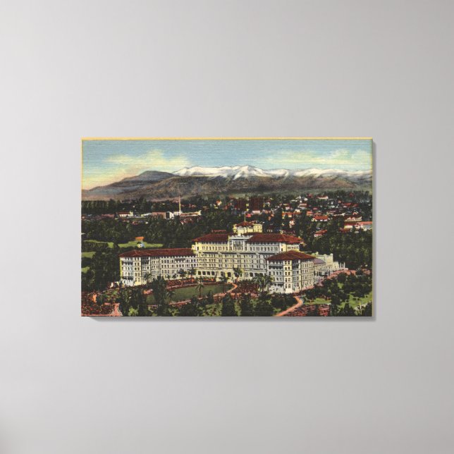 Toile Vue sur l'hôtel Huntington (Recto)