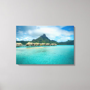 Toile Vue sur l'île de Bora Bora