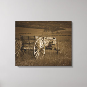 Toile Wagon historique vintage #2 Canvas Wall Art