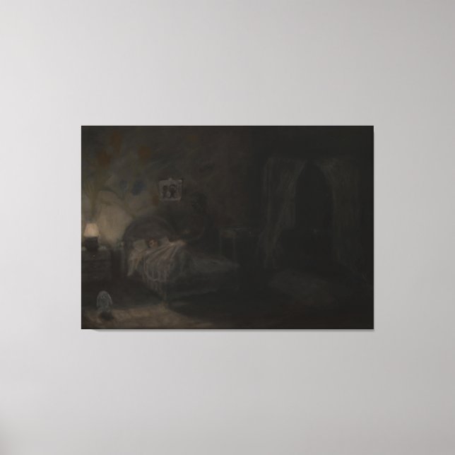 Toile Waking nightmare - Oil painting (Recto)