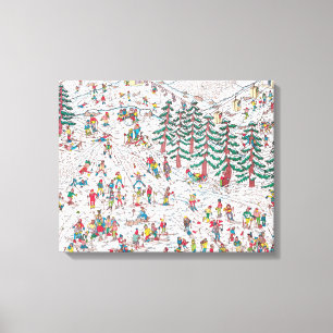 Toile Waldo Cartoon Premium Wrapped (Gloss)