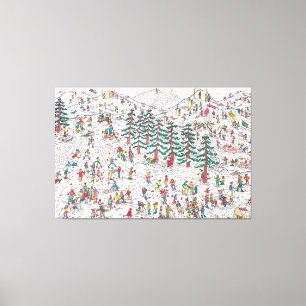 Toile Waldo Cartoon Premium Wrapped (Gloss)