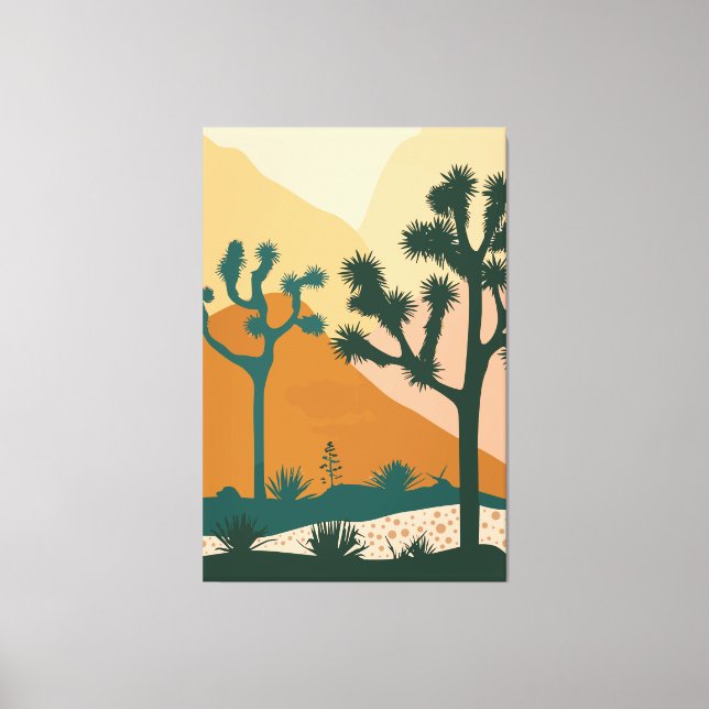 Toile Wall Art Joshua Tree National Park Splendor (Recto)
