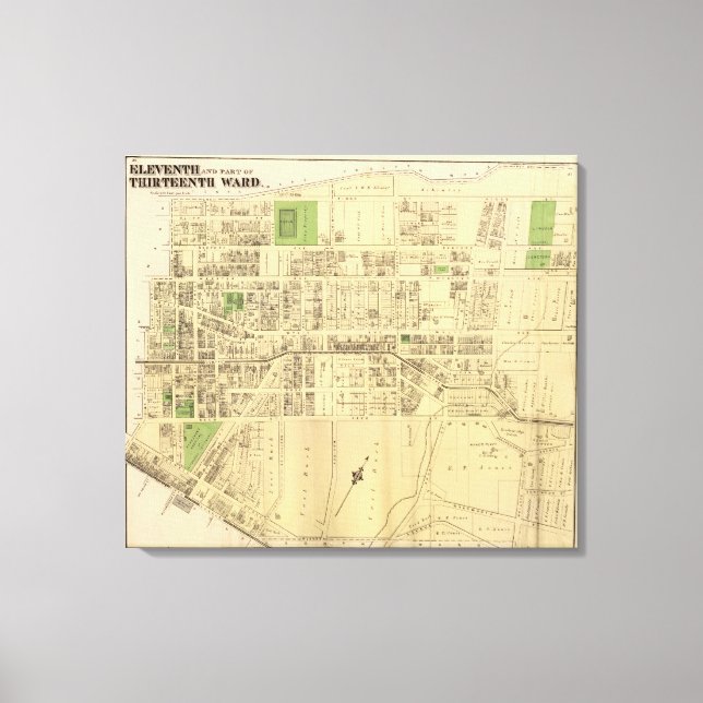 Toile Wards 11, 13 de Pittsburgh, Pennsyvania (Recto)