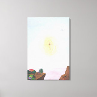 Toile Wartercolor monde fantastique un merveilleux conte