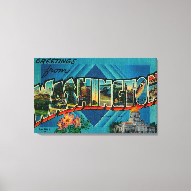 Toile Washington - Scènes de grandes lettres 2 (Recto)