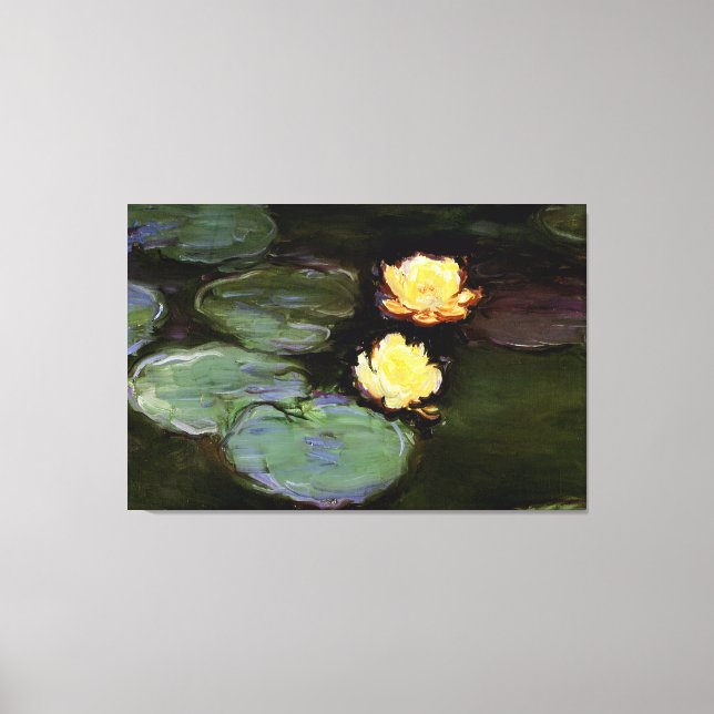 Toile Water-Lilies : 1897-98 par Monet (Recto)