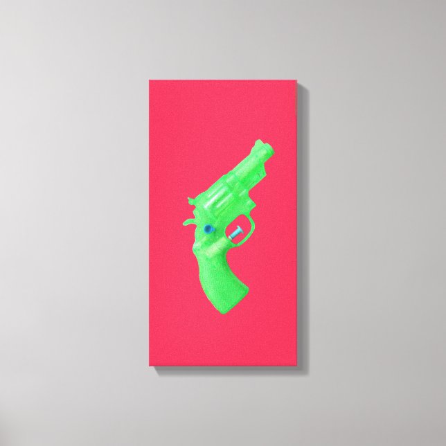 Toile Water pistol toy Pistolet à eau (Recto)