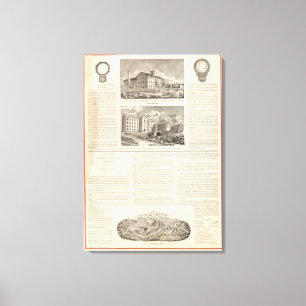 Toile Waterbury Clock Company